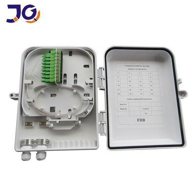 পোল মাউন্ট করা FTTH FTTB FTTX 8cores অপটিকাল স্প্লিটার বক্স