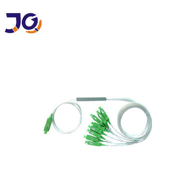 পিভিসি এলএসজেডএইচ এসসি / এপিসি 1x8 একক মোড ফাইবার স্প্লিটার