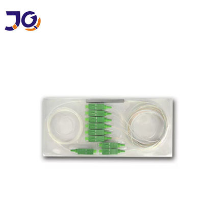 পিভিসি এলএসজেডএইচ এসসি / এপিসি 1x8 একক মোড ফাইবার স্প্লিটার