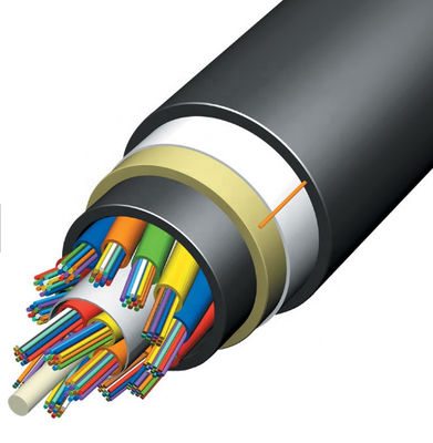 স্ব-সহায়ক 12 কোর G657A1 G652D ADSS ফাইবার অপটিক কেবল cable