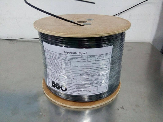 স্ব-সহায়ক G657A1 / A2 FTTH ফাইবার অপটিক ড্রপ কেবল