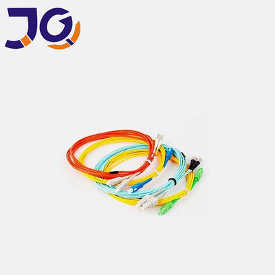 একক মোড 125 সিম্প্লেক্স ডুপ্লেক্স এসসি ইউপিসি ফাইবার অপটিক প্যাচ কর্ড