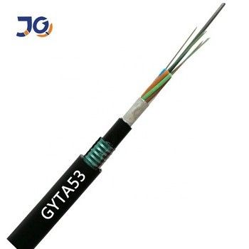 ইস্পাত টেপ GYTS53 250µm 12F আন্ডারগ্রাউন্ড ফাইবার অপটিক কেবল