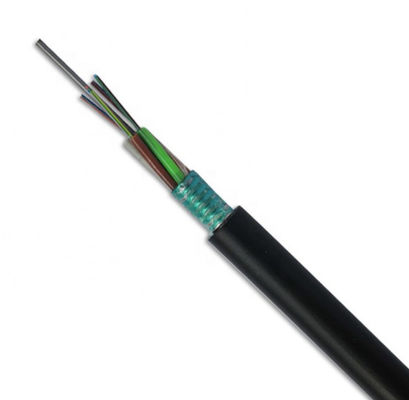 অ্যালুমিনিয়াম টেপ একক মোড ফাইবার অপটিক কেবল 96core GYTA বহিরঙ্গন ফাইবার নালী কেবল