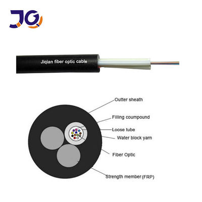 ASU 12 Core 120M Single Modeofc ADSS Fiber Cable with Water Block Yarn