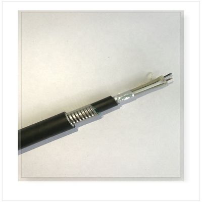 ফাইবার কেবল GYTS আর্মার্ড ডাক্ট 24 48 96 144 288 কোর অপটিক্যাল ফাইবার কেবল