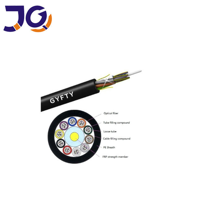 নেটওয়ার্কিং এর জন্য GYFTY 24 Core G652D এরিয়াল ফাইবার অপটিক কেবল