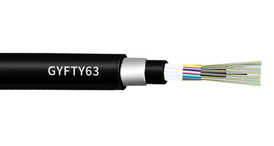 GYFTY63 Anti Rodent Direct Direct Burried Fiber Optic Cable 1310nm ওয়েভেলগন্থ