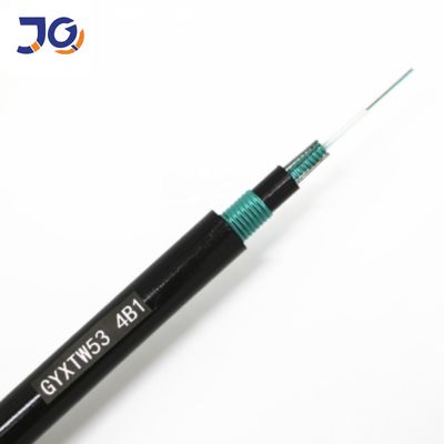 ভূগর্ভস্থ জন্য 2 কোর ডাবল ইস্পাত টেপ সরাসরি সমাধি ফাইবার কেবল GYXTW53