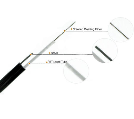কেন্দ্রীয় আলগা টিউব একক মোড Gyxtc8y 4 কোর ফাইবার কেবল