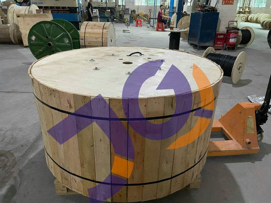 অ ধাতব একক জ্যাকেট ADSS ফাইবার অপটিক কেবল 6/12/24/48/96 কোর 100/200 মি স্প্যান G652D