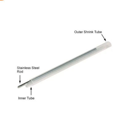 তাপ সঙ্কুচিত স্প্লাইস সুরক্ষা অপটিক্যাল ফাইবার হাতা 45 মিমি