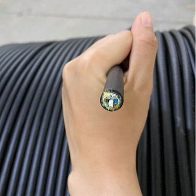 এরিয়াল G652d সেলফ সাপোর্টিং আউটডোর ADSS ফাইবার অপটিক কেবল 48 কোর