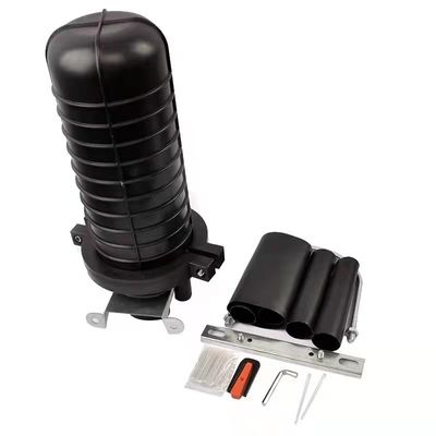 উল্লম্ব 1 ইন 4 আউট অপটিক্যাল স্প্লাইস ডোম ক্লোজার যান্ত্রিক সিলিং কেবল স্প্লাইস বক্স ফাইবার অপটিক ক্লোজার