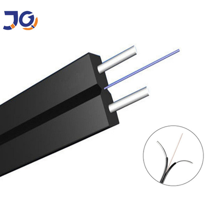 হোম ইন্টারনেট FTTH ফাইবার অপটিক ড্রপ কেবল GJXCH কাস্টমাইজড রঙ