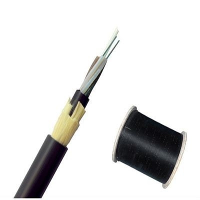 এরিয়াল আউটডোর ফাইবার অপটিক কেবল ADSS 24 কোর G652D অ্যারামিড সুতা ডাইইলেকট্রিক স্ব-সহায়ক
