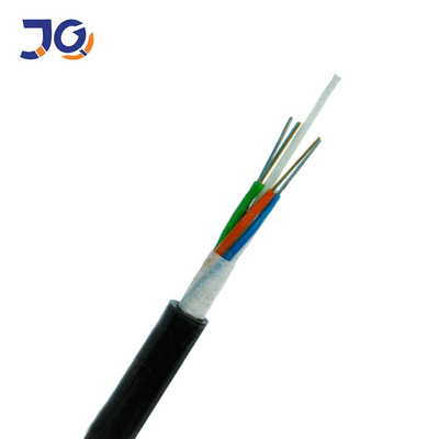 বহিরঙ্গন একক মোড নালী G652D FRP শক্তি সদস্য 12 24 48 96 কোর ফাইবার অপটিক ক্যাবল ফাইবার অপটিক GYFTY
