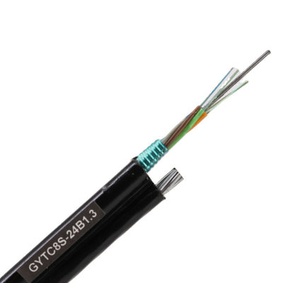 বায়বীয় চিত্র 8 ফাইবার অপটিক কেবল GYTC8S 1 কিমি দৈর্ঘ্য 72 / 96 কোর