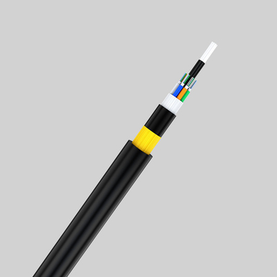 এফআরপি এরিয়াল অপটিক্যাল ফাইবার কেবল ADSS 24 কোর G652D অ্যারামিড ইয়ার্ন ডাইইলেকট্রিক স্ব-সহায়ক