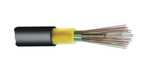 সমস্ত ডাইইলেকট্রিক G652D ADSS ফাইবার অপটিক কেবল 80m 100m 120m স্প্যান 24 কোর