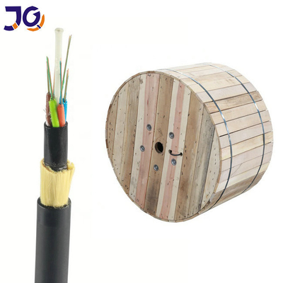 আউটডোর কমিউনিকেশন ADSS ফাইবার অপটিক কেবল G652D স্প্যান 200m 72 96 Core