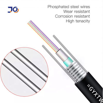 GYXTW স্টিল টেপ সাঁজোয়া লুজ টিউব কেবল 24 কোর একক মোড